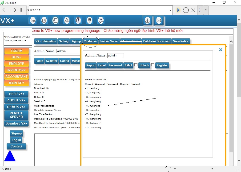 Organization Customer